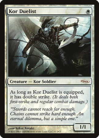 Kor Duelist [Wizards Play Network 2009] | Good Games Cannington