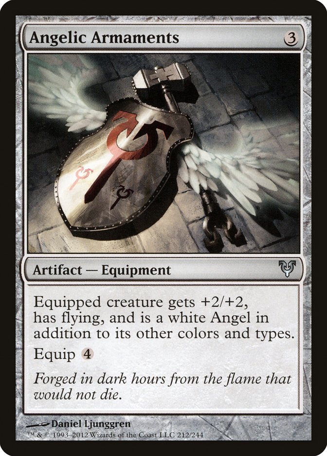 Angelic Armaments [Avacyn Restored] | Good Games Cannington