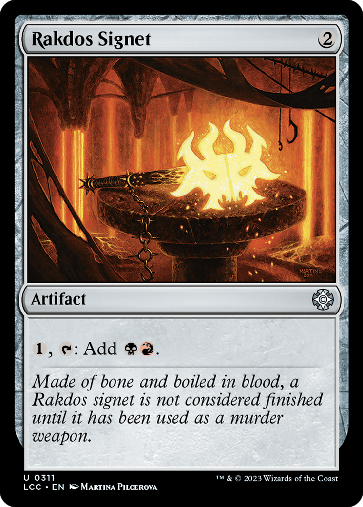 Rakdos Signet [The Lost Caverns of Ixalan Commander] | Good Games Cannington