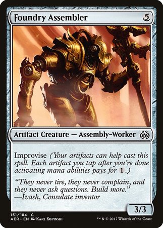 Foundry Assembler [Aether Revolt] | Good Games Cannington