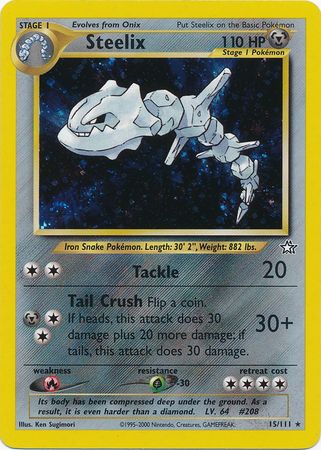 Steelix (15/111) [Neo Genesis Unlimited] | Good Games Cannington