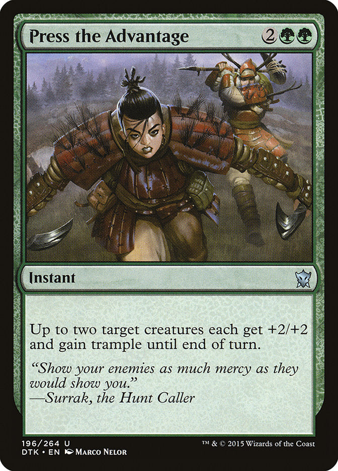 Press the Advantage [Dragons of Tarkir] | Good Games Cannington