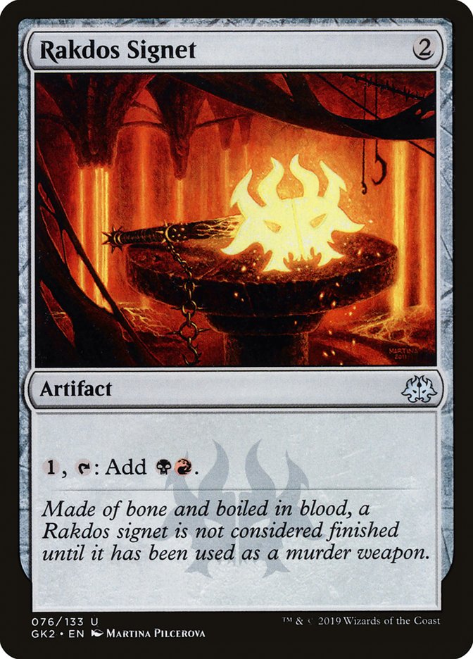 Rakdos Signet [Ravnica Allegiance Guild Kit] | Good Games Cannington