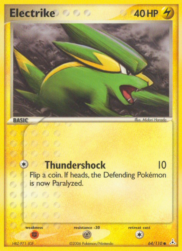 Electrike (64/110) [EX: Holon Phantoms] | Good Games Cannington