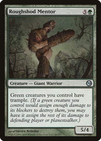 Roughshod Mentor [Duels of the Planeswalkers] | Good Games Cannington