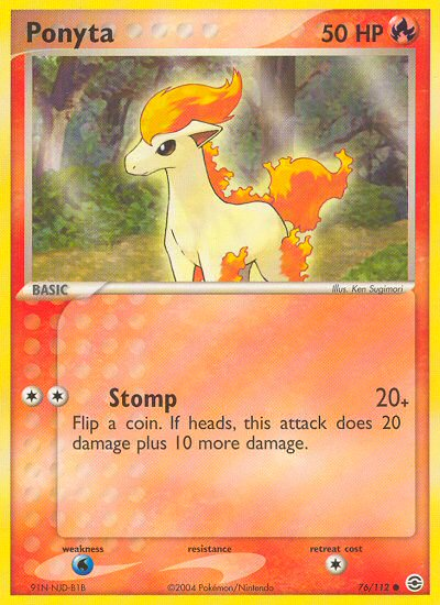 Ponyta (76/112) [EX: FireRed & LeafGreen] | Good Games Cannington