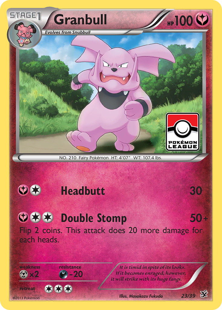 Granbull (23/39) [XY: Kalos Starter Set] | Good Games Cannington