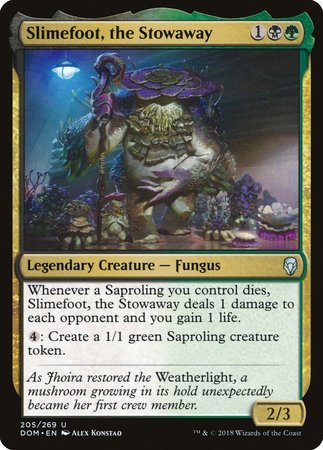 Slimefoot, the Stowaway [Dominaria] | Good Games Cannington