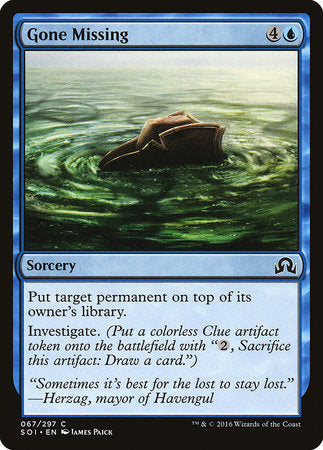 Gone Missing [Shadows over Innistrad] | Good Games Cannington
