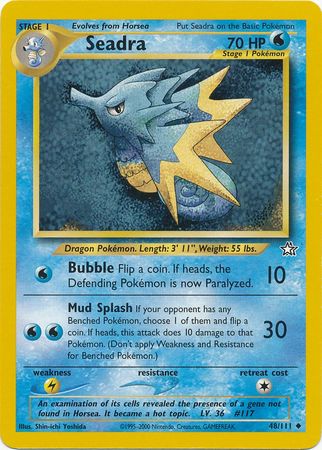 Seadra (48/111) [Neo Genesis Unlimited] | Good Games Cannington