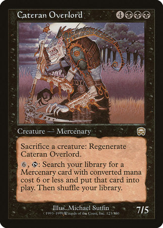 Cateran Overlord [Mercadian Masques] | Good Games Cannington