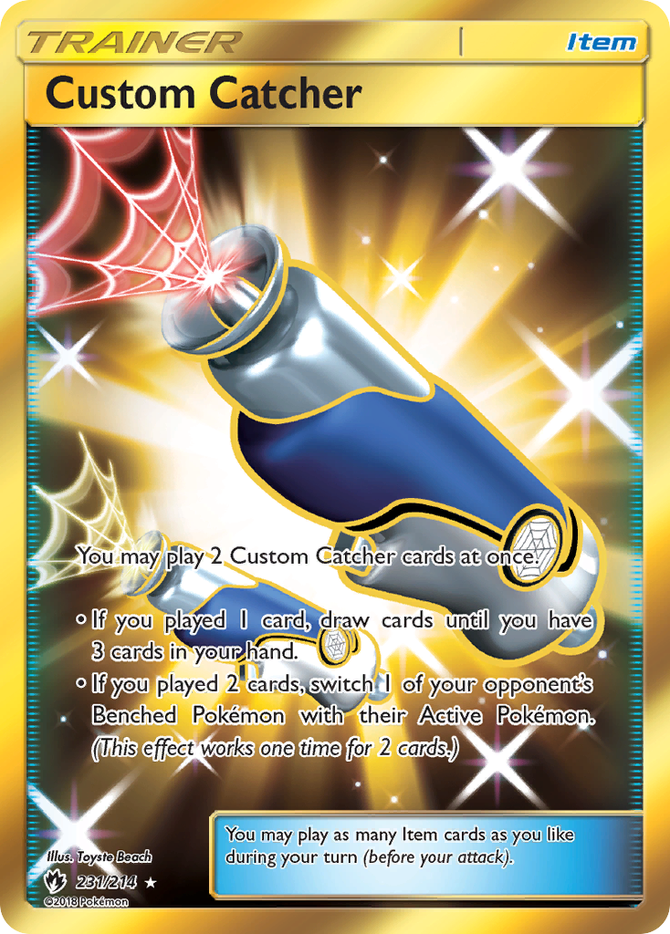 Custom Catcher (231/214) [Sun & Moon: Lost Thunder] | Good Games Cannington