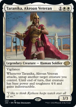 Taranika, Akroan Veteran [Jumpstart 2022] | Good Games Cannington