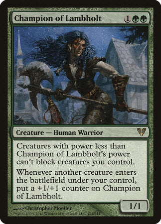 Champion of Lambholt [Avacyn Restored] | Good Games Cannington