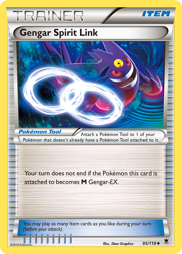 Gengar Spirit Link (95/119) [XY: Phantom Forces] | Good Games Cannington