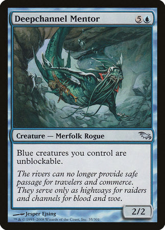 Deepchannel Mentor [Shadowmoor] | Good Games Cannington