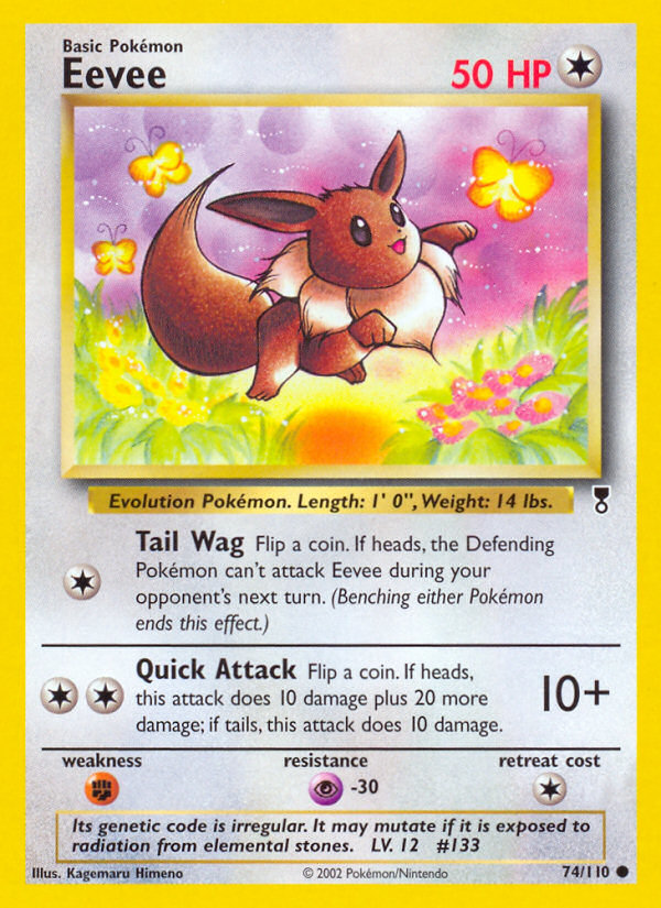 Eevee (74/110) [Legendary Collection] | Good Games Cannington