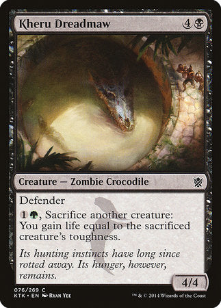 Kheru Dreadmaw [Khans of Tarkir] | Good Games Cannington