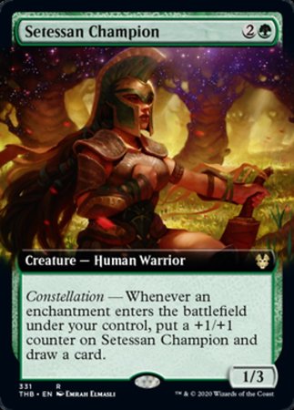 Setessan Champion (Extended Art) [Theros Beyond Death] | Good Games Cannington