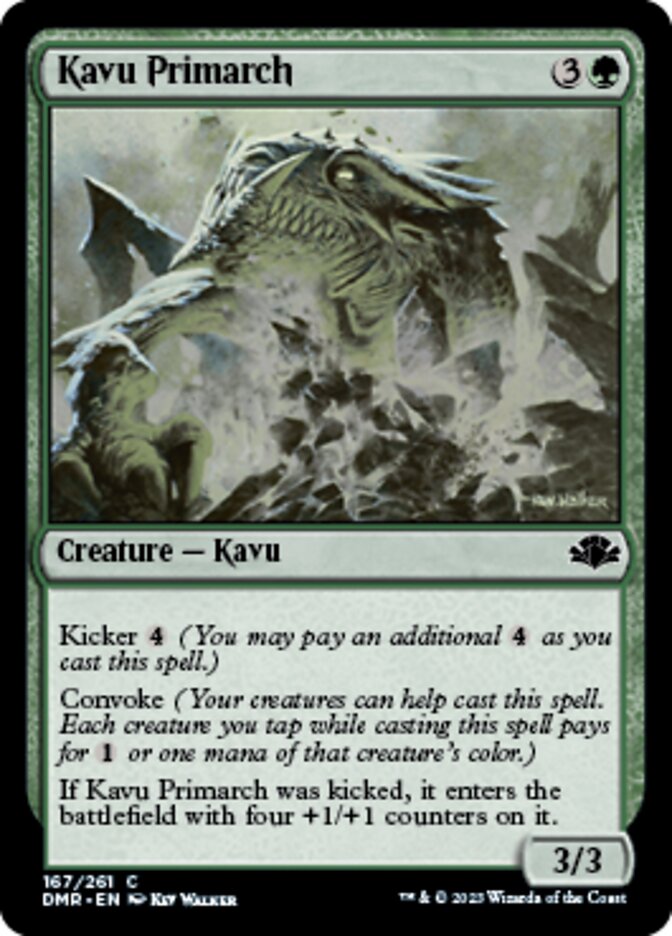 Kavu Primarch [Dominaria Remastered] | Good Games Cannington