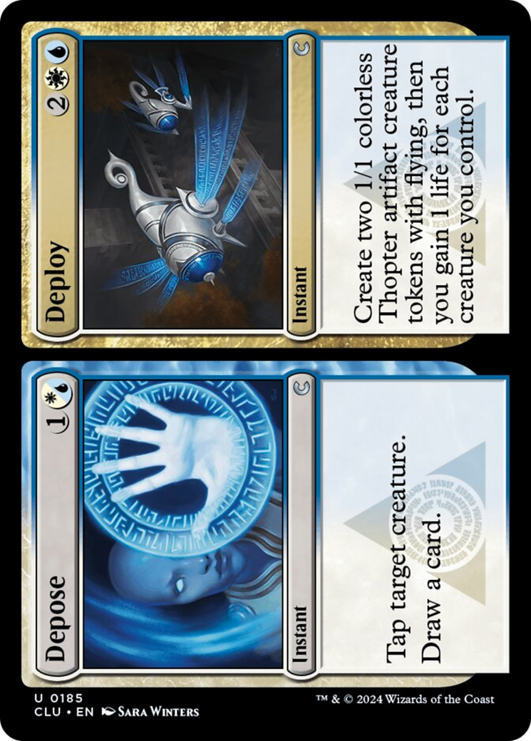 Depose // Deploy [Ravnica: Clue Edition] | Good Games Cannington