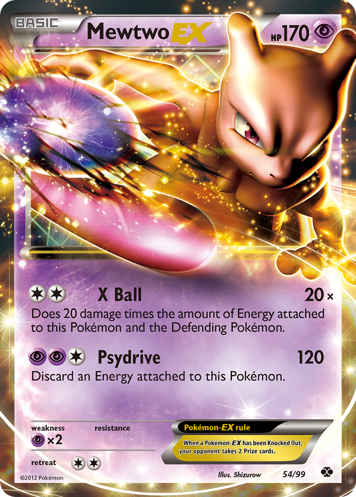 Mewtwo EX (54/99) [Black & White: Next Destinies] | Good Games Cannington
