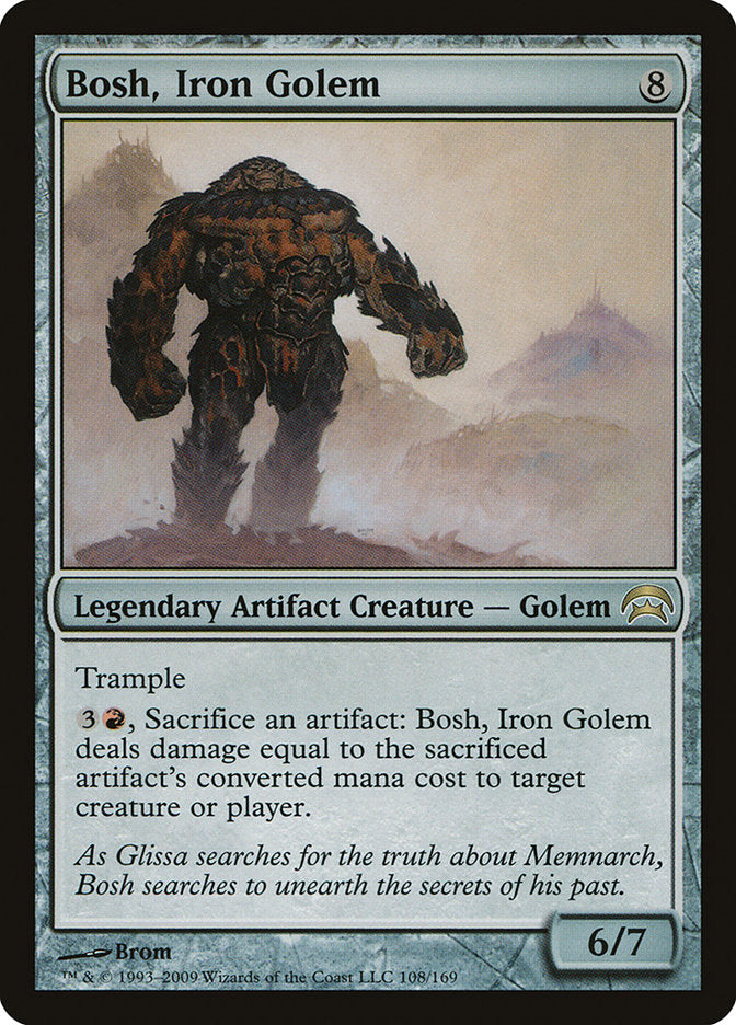 Bosh, Iron Golem [Planechase] | Good Games Cannington