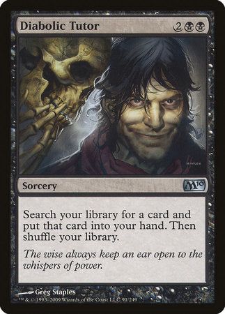 Diabolic Tutor [Magic 2010] | Good Games Cannington