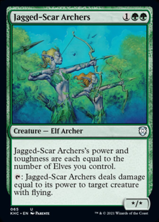 Jagged-Scar Archers [Kaldheim Commander] | Good Games Cannington