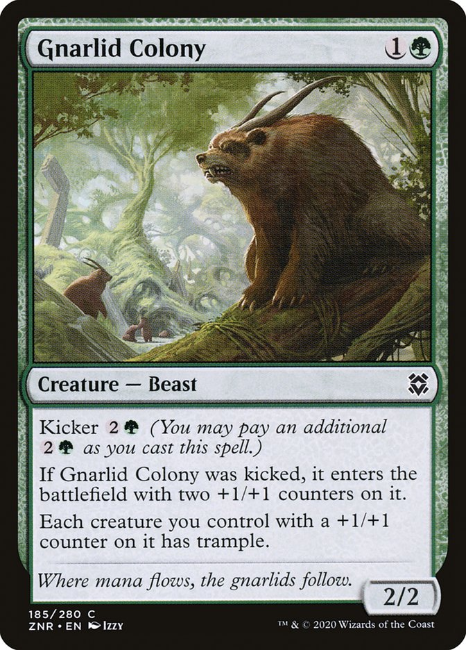 Gnarlid Colony [Zendikar Rising] | Good Games Cannington