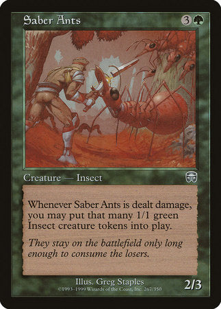 Saber Ants [Mercadian Masques] | Good Games Cannington