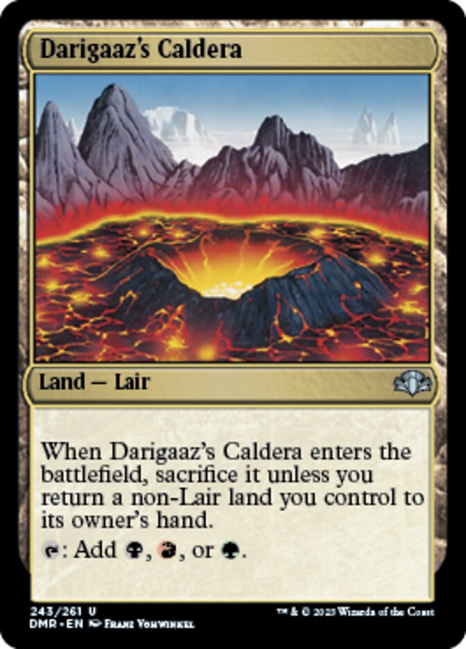 Darigaaz's Caldera [Dominaria Remastered] | Good Games Cannington