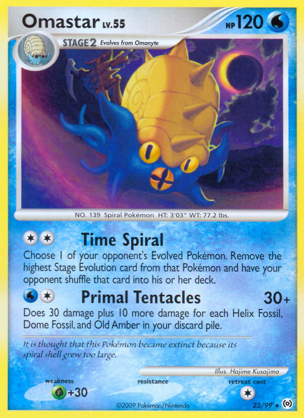 Omastar (23/99) [Platinum: Arceus] | Good Games Cannington
