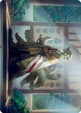 Light-Paws, Emperor's Voice Art Card [Kamigawa: Neon Dynasty Art Series] | Good Games Cannington