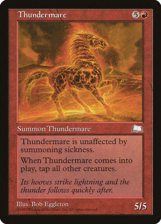 Thundermare [Weatherlight] | Good Games Cannington