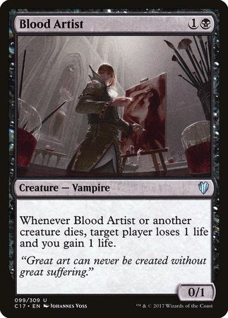 Blood Artist [Commander 2017] | Good Games Cannington