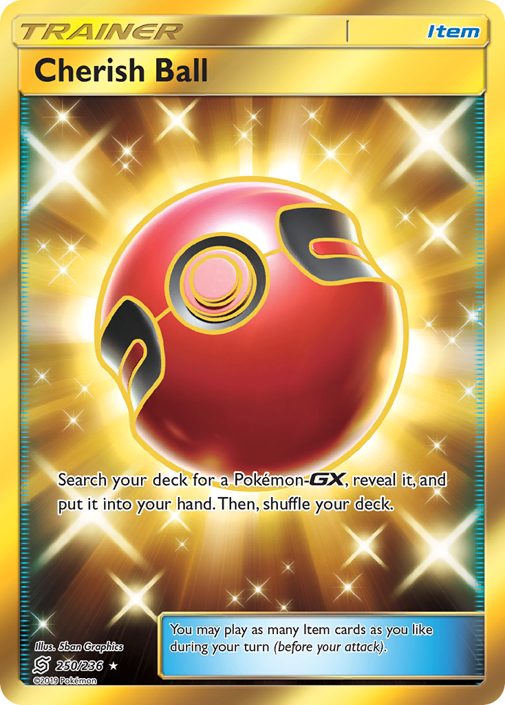 Cherish Ball (250/236) [Sun & Moon: Unified Minds] | Good Games Cannington