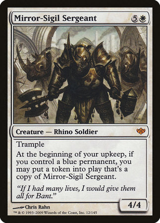 Mirror-Sigil Sergeant [Conflux] | Good Games Cannington