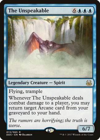 The Unspeakable [Duel Decks: Mind vs. Might] | Good Games Cannington