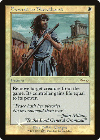 Swords to Plowshares [Friday Night Magic 2001] | Good Games Cannington