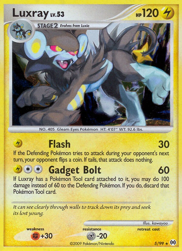 Luxray (5/99) (Theme Deck Exclusive) [Platinum: Arceus] | Good Games Cannington