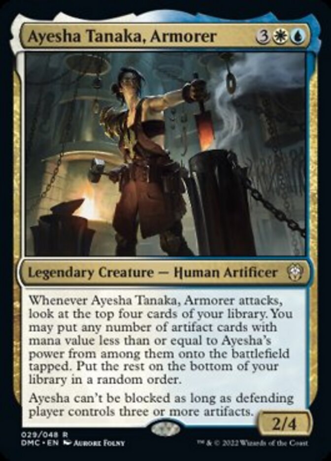 Ayesha Tanaka, Armorer [Dominaria United Commander] | Good Games Cannington