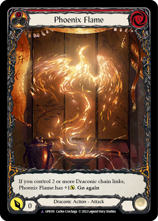 Phoenix Flame (Marvel) [UPR101] (Uprising)  Cold Foil | Good Games Cannington