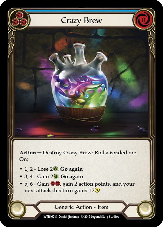 Crazy Brew [WTR162-S] Alpha Print Rainbow Foil | Good Games Cannington