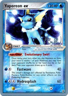 Vaporeon ex (110/113) (Eeveelutions - Jimmy Ballard) [World Championships 2006] | Good Games Cannington