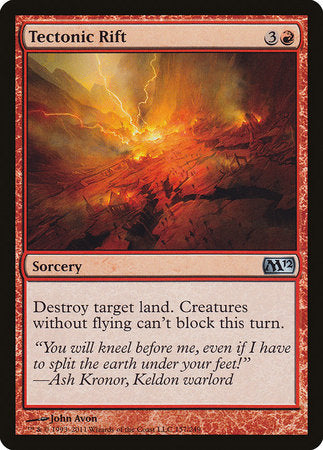 Tectonic Rift [Magic 2012] | Good Games Cannington