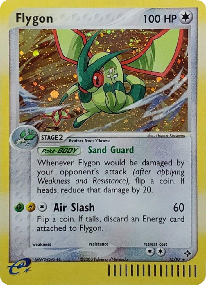 Flygon (15/97) (Theme Deck Exclusive) [EX: Dragon] | Good Games Cannington