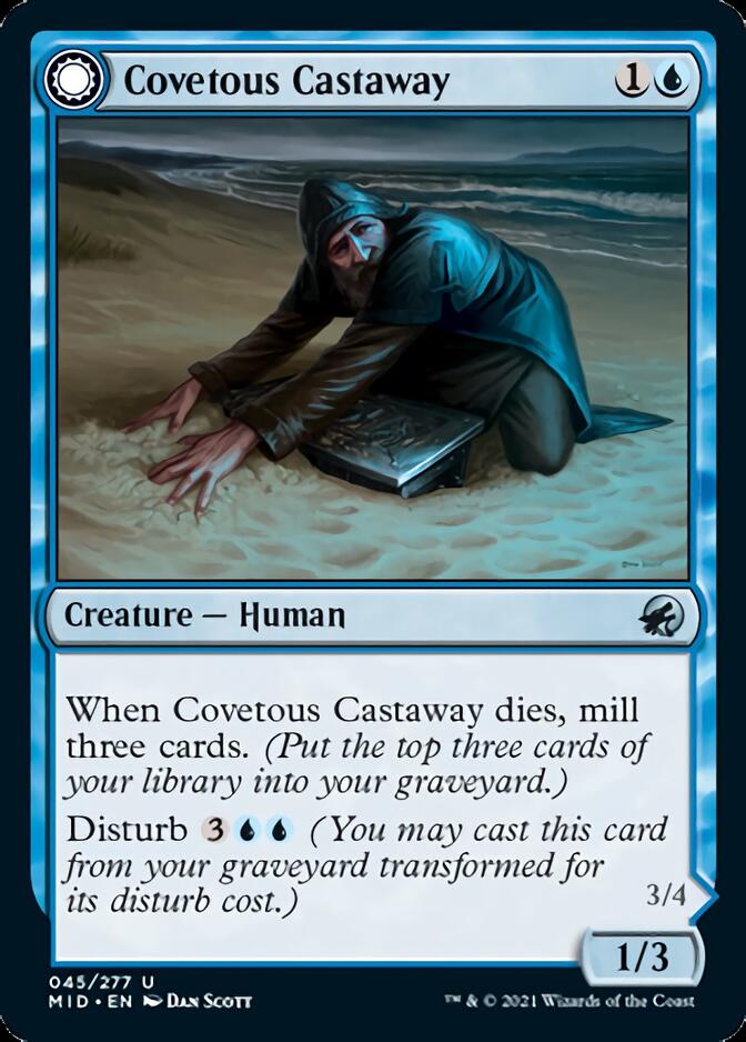 Covetous Castaway // Ghostly Castigator [Innistrad: Midnight Hunt] | Good Games Cannington