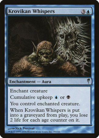 Krovikan Whispers [Coldsnap] | Good Games Cannington