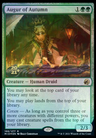 Augur of Autumn [Innistrad: Midnight Hunt Prerelease Promos] | Good Games Cannington